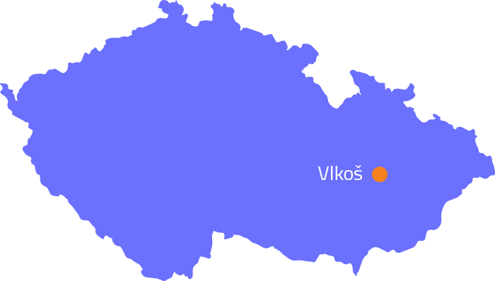 mapa vlkoš